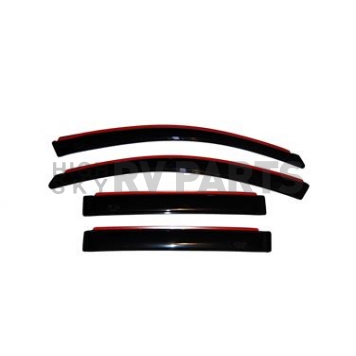 Auto Ventshade (AVS) Rainguard - Smoke Acrylic Set Of 4 - 194837