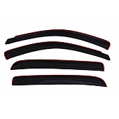 Auto Ventshade (AVS) Rainguard - Smoke Acrylic Set Of 4 - 194845