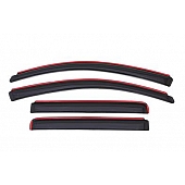 Auto Ventshade (AVS) Rainguard - Smoke Acrylic Set Of 4 - 194858