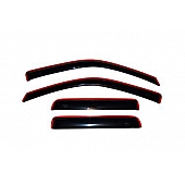 Auto Ventshade (AVS) Rainguard - Smoke Acrylic Set Of 4 - 194860