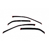 Auto Ventshade (AVS) Rainguard - Smoke Acrylic Set Of 4 - 194959