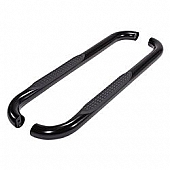 TrailFX Nerf Bar 3 Inch Black Powder Coated Steel - 1130343993