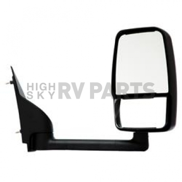 Velvac Exterior Mirror Manual Rectangular Black - 714550