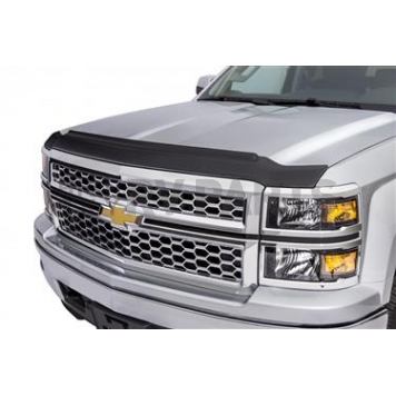 Auto Ventshade Bug Shield - Thermoplastic Olefin (TPO) Black Textured Matte - 436095