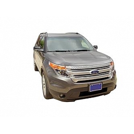 Auto Ventshade Bug Shield - Acrylic Chrome Plated - 622045