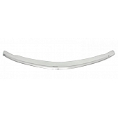 Auto Ventshade Bug Shield - Acrylic Silver Chrome Plated - 622174