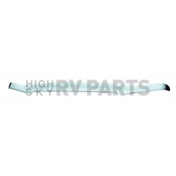 Auto Ventshade Bug Shield - Acrylic Silver Chrome Plated - 622181