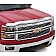 Auto Ventshade Bug Shield - Acrylic Silver Chrome Plated - 622181