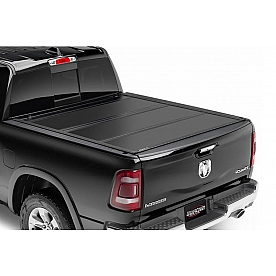 UnderCover Tonneau Cover Hard Folding Black Matte Aluminum - UX22022