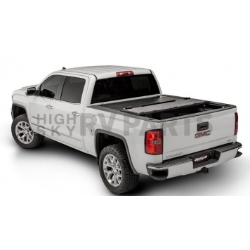 UnderCover Tonneau Cover Hard Folding Black Matte Aluminum - UX22022-1