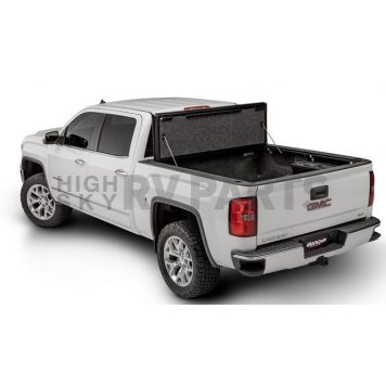 UnderCover Tonneau Cover Hard Folding Black Matte Aluminum - UX22022-2