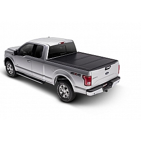 UnderCover Tonneau Cover Hard Folding Black Matte Aluminum - UX22024