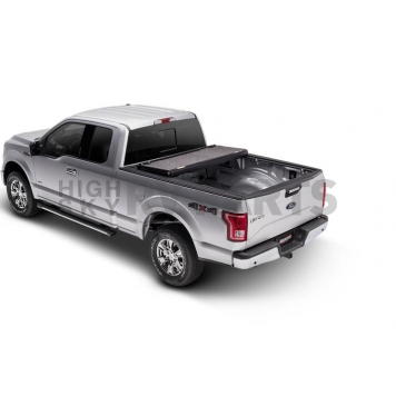 UnderCover Tonneau Cover Hard Folding Black Matte Aluminum - UX22026-4
