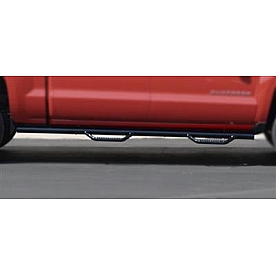 TrailFX Nerf Bar - Truck Wheel to Wheel Steel Round 3 Inch - A3342