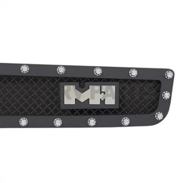 Smittybilt Grille Insert - Wire Mesh  Black Powder Coated Stainless Steel - 615821-1