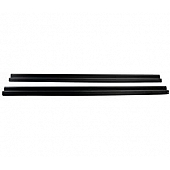 Smittybilt Door Sill Protector - Steel Black Set Of 2 - 7616