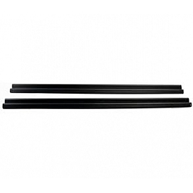 Smittybilt Door Sill Protector - Steel Black Set Of 2 - 7616