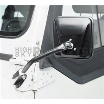 Smittybilt Exterior Mirror Manual Rectangular Set Of 2 - 7617