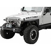 Smittybilt Bumper SRC Classic 1-Piece Design Steel Black - 76740D