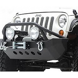 Smittybilt Bumper XRC Series 1-Piece Design Steel Black - 76806