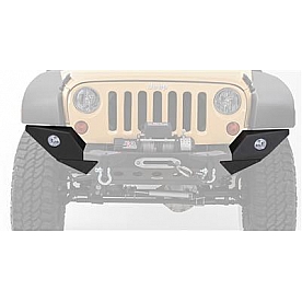 Smittybilt Bumper End Textured Black Steel - 76828