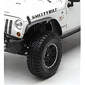 Smittybilt Fender Flare - Black Textured Steel Set Of 4 - 76837