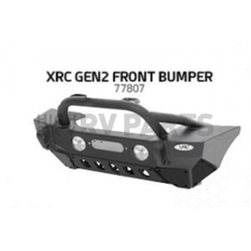 Smittybilt Bumper XRC GEN2 1-Piece Design Steel Black - 77807