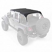 Smittybilt Bikini Top OEM Style Fabric Black Diamond - 94635