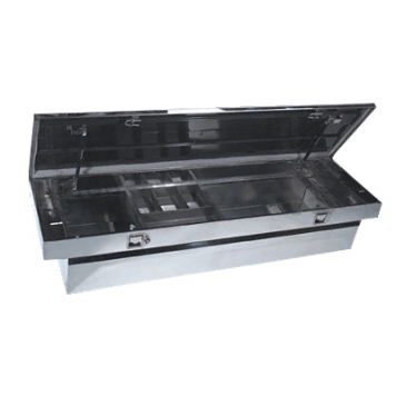 Bully Truck Tool Box - Crossover Stainless Steel 71 Inch Length x 20-1/2 Inch Width x 13 Inch Height - STB101