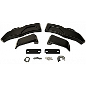 Warn Industries Bumper Filler Panel Black Powder Coated - 78319