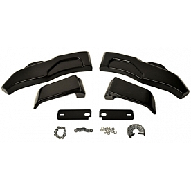 Warn Industries Bumper Filler Panel Black Powder Coated - 78319