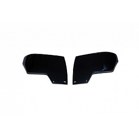 Auto Ventshade (AVS) Headlight Cover - Acrylic Smoke Full Cover Set Of 2 - 37284