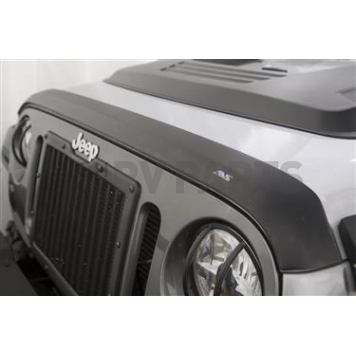 Auto Ventshade Bug Shield - Acrylic Black Matte - 377060