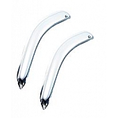 Auto Ventshade (AVS) Rainguard - Chrome Plated Acrylic Set Of 2 - 682099