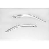 Auto Ventshade (AVS) Rainguard - Chrome Plated Acrylic Set Of 2 - 682326