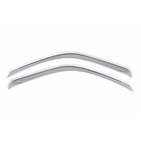 Auto Ventshade (AVS) Rainguard - Chrome Plated Acrylic Set Of 2 - 682956