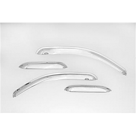 Auto Ventshade (AVS) Rainguard - Chrome Plated Acrylic Set Of 4 - 684040