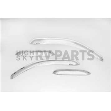 Auto Ventshade (AVS) Rainguard - Chrome Plated Acrylic Set Of 4 - 684040