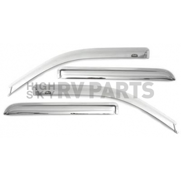 Auto Ventshade (AVS) Rainguard - Chrome Plated Acrylic Set Of 4 - 684044