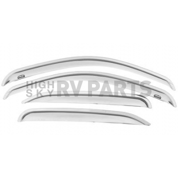 Auto Ventshade (AVS) Rainguard - Chrome Plated Acrylic Set Of 4 - 684167