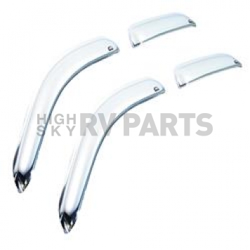 Auto Ventshade (AVS) Rainguard - Chrome Plated Acrylic Set Of 4 - 684714