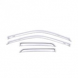 Auto Ventshade (AVS) Rainguard - Chrome Plated Acrylic Set Of 4 - 684995