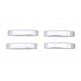 Auto Ventshade (AVS) Exterior Door Handle Cover - Silver ABS Plastic Lever Only - 685402