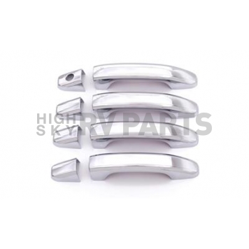 Auto Ventshade (AVS) Exterior Door Handle Cover - Silver ABS Plastic Lever Only - 685413
