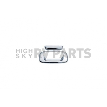 Auto Ventshade (AVS) Tailgate Handle Cover - Chrome Plated ABS Plastic Silver - 686553