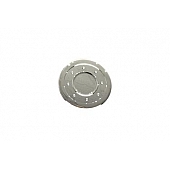 Auto Ventshade (AVS) Fuel Door Cover - Chrome Plated Silver ABS Plastic - 688774