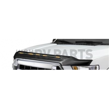 Auto Ventshade Bug Shield - Thermoplastic Olefin (TPO) Black Textured Matte - 753060