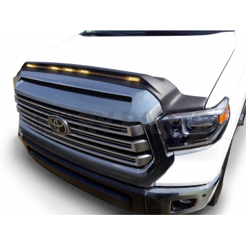 Auto Ventshade Bug Shield - Dura-Flex ® 2000 TPO Black Textured Matte - 753094