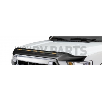 Auto Ventshade Bug Shield - Thermoplastic Olefin (TPO) Black Textured Matte - 753166