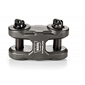 Warn Industries Winch Cable Shackle Dual Pin 36,000 Pounds Capacity Billet Aluminum - 100625